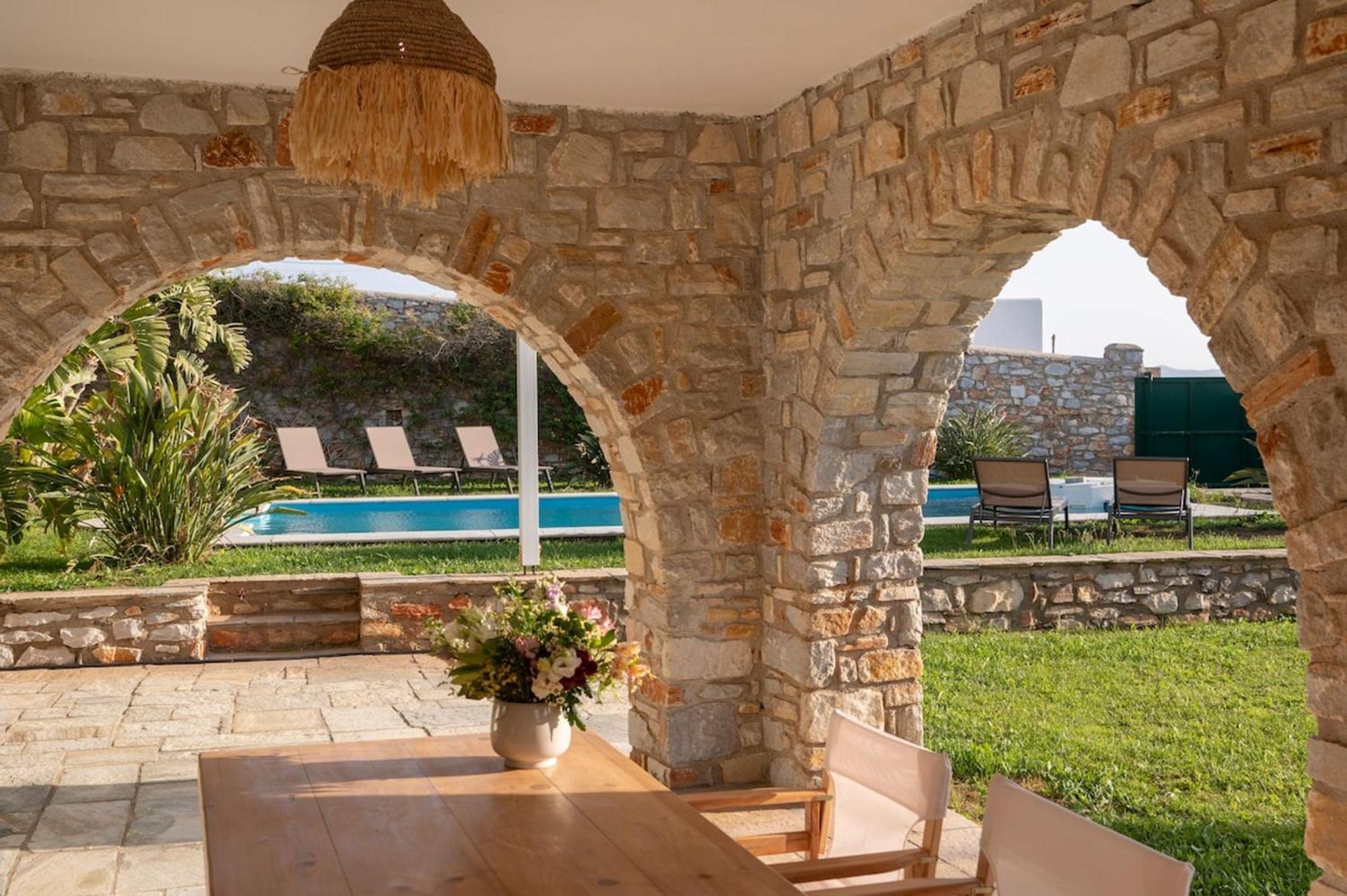 Villa Franca Ideal For Wedding Parties Páros Exteriér fotografie